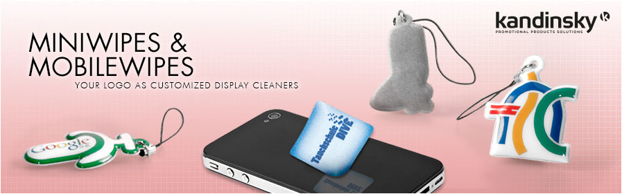 Miniwipes - Clean your display with your brand